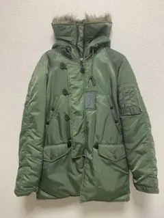 【AVIREX】N-3B オリーブグリーン フライトジャケット　 Sサイズ