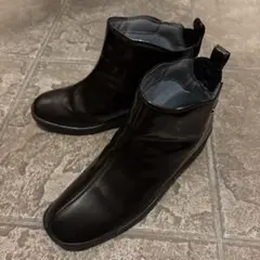 pansy レインショートブーツ エナメルブラック値下げ不可