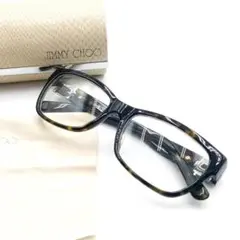 美品 ジミーチュウ JIMMY CHOO メガネ 度なし 10-25080401