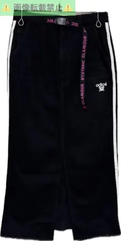 ＊HYSTERIC GLAMOUR adios サイドラインデニムスカート M