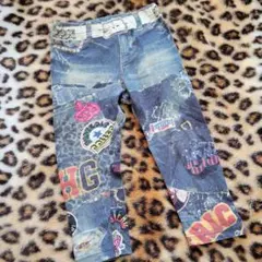 ヒスミニ　レギンス　パンツ　お洒落　Size90