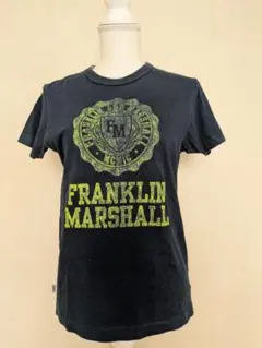 最終価格　イタリア製　FRANKLIN MARSHALL Tシャツ ネイビー Sのサムネイル
