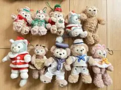 ディズニー ダッフィ シェリーメイ ジェラトーニ ぬいぐるみまとめ売り