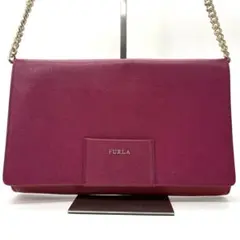 FURLA フルラ　ショルダーバッグ　クラッチバッグ　2WAY レザー