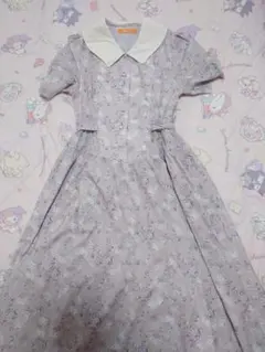 F.i.n.t 花柄襟付きワンピースのサムネイル