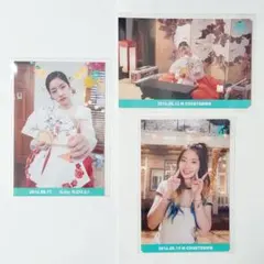 TWICE ダヒョン Cheer Up サノク 3枚セット エムカ