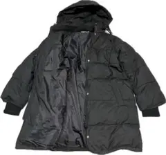 Pinklatte黒 ダウンコート XS