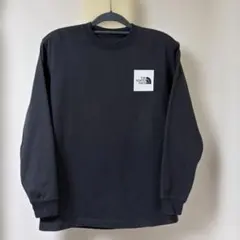 ノースフェイス THE NOTH FACE 長袖 ロンT スクエアロゴ 黒 S