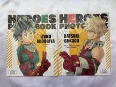 ヒロアカ展 フォトブック HEROES PHOTOBOOK 緑谷出久 爆豪勝己