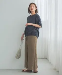 新品スタディオクリップ7ゲージ透かし編みロングスカート