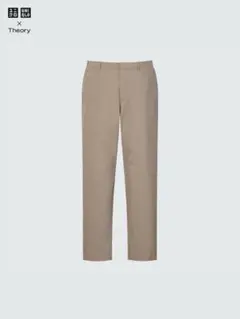 美品 ユニクロ theory 感動イージーパンツ ベージュ S