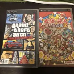 pspソフト　グラセフと太鼓の達人2のセット
