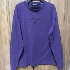KANGOL 紫色 長袖Tシャツ Mのサムネイル