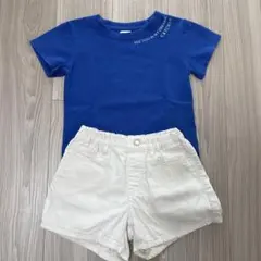 Catchup Tシャツ&ユニクロ　ショートパンツ　セット　110