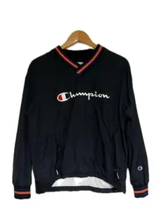 Champion × XLARGE ブラック ナイロンジャケット Sサイズ