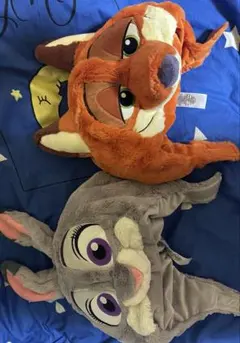 上海ディズニー　ズートピア　ジュディ　ニック　ファンキャップ　新品タグ付き