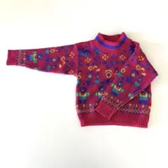 アメリカ製　ビンテージ　ニット