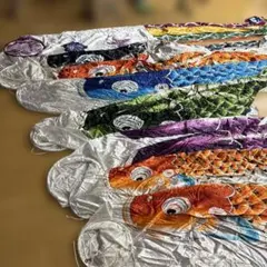 金銀宝船鯉 徳永鯉 鯉のぼり 6枚セット☆値下げ相談可 - メルカリ