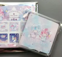 キキララ 50周年　サンリオ　リトルツインスターズ　ランダム　アクリルマグネット