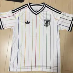 Lサイズ！adidas JFA サッカーユニフォーム　アウェイのサムネイル
