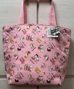 【新品未使用品】SNOOPY スヌーピー 保冷トートバッグ トートバッグ 大容量