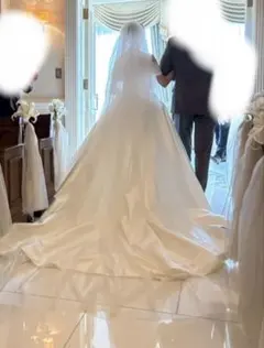 ウェディング　ロングベール