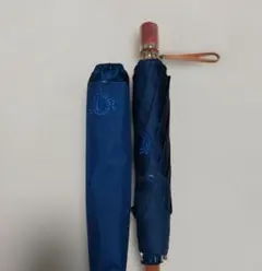 新品　未使用 Christian Dior 折りたたみ傘 ネイビー　大きめ55㎝のサムネイル