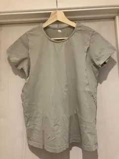 西松屋　授乳服　半袖　緑　カーキのサムネイル