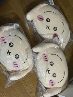 ちいかわ　うさぎだらけくじ　B賞フェイスクッション3個セット