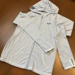 FILA 水色 ラッシュガード 160cm