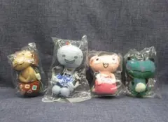 k74c どこでも いっしょ マスコットガチャポン 4個セット バンダイ