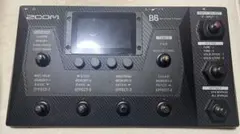 ZOOM G6 マルチエフェクター（BTA‑1付属） ZOOM G6 ギターエフェクター 本体 BTA-1 付属 ケーブル付属 箱無し