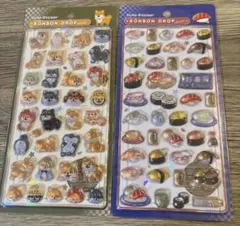 ボンボンドロップシール和柄　2枚セット❗️