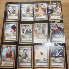d*9様 旧ワンピースカード／旧ONE PIECEカードゲーム ルフィ まとめ売