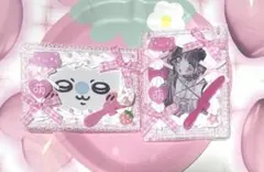 トレカケース 硬質ケース ホイップデコ B8 横型 ピンク ネコ 萌え 推し活
