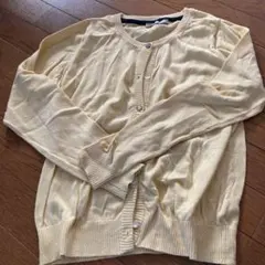 【美品】　オリーブデオリーブ　黄色　レディースカーディガン