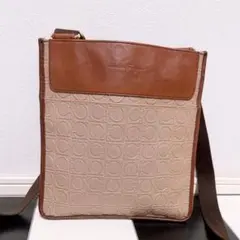 《美品》Ferragamo(フェラガモ)ショルダーバッグ ナンチーニ PVCのサムネイル