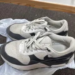 NIKE スニーカー ベージュ グレー　airmax