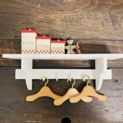 ドールハウスに♪ミニチュア　小物　雑貨　ブライス ぬいぐるみ ウォールシェルフ