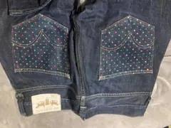 Levi's Lot 504 ドット柄ポケット デニムパンツ W32 L33のサムネイル
