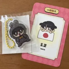 BTS ジョングク グク モックニム グクトゥギ キーチェーン トレカのサムネイル