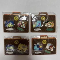 東京ディズニーリゾート ピンバッジ 4点セット 未使用 未開封　￼まとめ売り