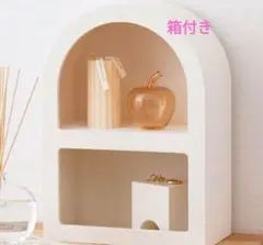 3coins ニュアンスディスプレイミニラック オフホワイト 新品未使用