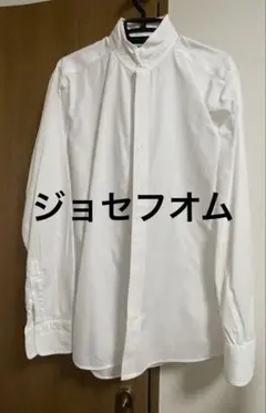 ジョセフオム　メンズ　シャツ　白　48サイズ