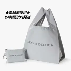 DEAN&DELUCA ポーチ付きエコバッグ グレー