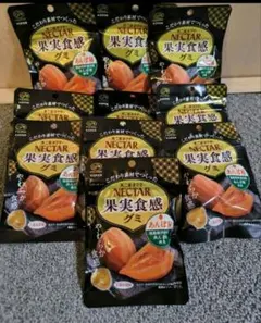 不二家 ネクター 果実食感グミ あんぽ柿 10個 まとめ売りのサムネイル
