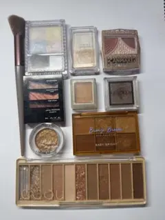 アイシャドウパレット ブラウン ゴールド ベージュ系