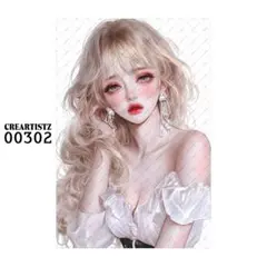 00302 ガール ペーパー/ステッカー 4枚 CREARTISTZ