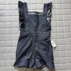 ⭕️apres jour 【新品】デニムサロペット フリル フリーサイズのサムネイル