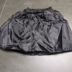 パニエ 45cm 黒 コスプレ ロリータ ワイヤーなし 柔らか チュチュスカート